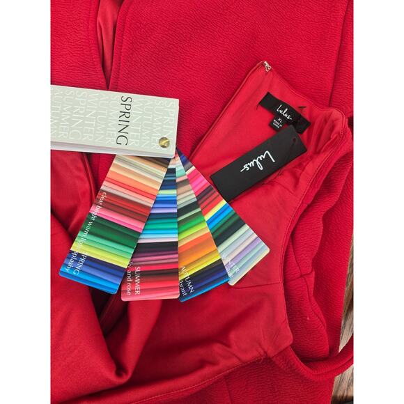 Lulu's
Guessing Game Red Bodycon Midi Dress - Picture 4 of 4